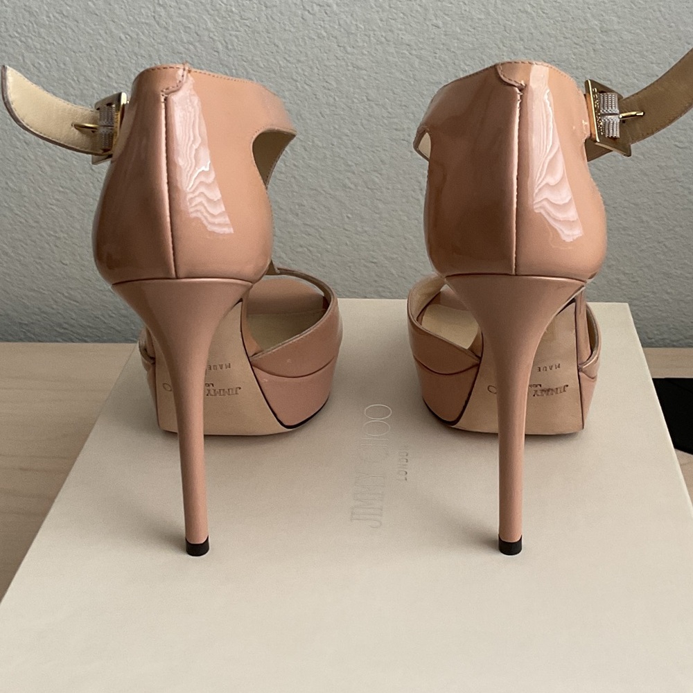 Jimmy Choo Blush Pink Heels - Picture 9 of 13